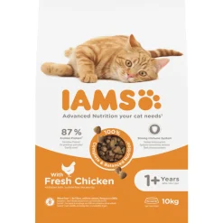 IAMS Kattenvoer Adult Kip 10 kg
