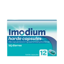 Imodium Capsules 2mg 12 stuks