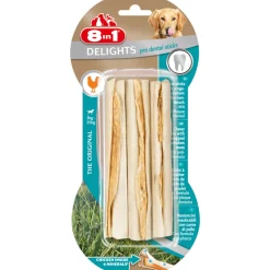 8in1 Delights Pro Dental Sticks Kip 3 stuks
