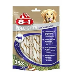 8in1 Delights Twisted Sticks Rund 35 stuks