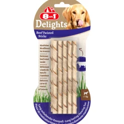 8in1 Delights Twisted Sticks Rund 10 stuks