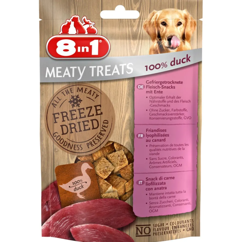 8in1 Meaty Treats Eend 50 gr