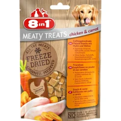 8in1 Meaty Treats Kip en Wortel 50 gr