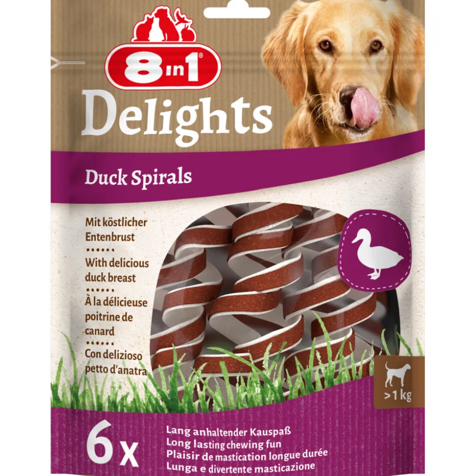 8in1 Spirals Duck 6 stuks