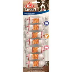 8in1 Triple Flavour Bones XS 7 stuks