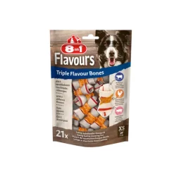 8in1 Triple Flavour Bones XS 21 stuks