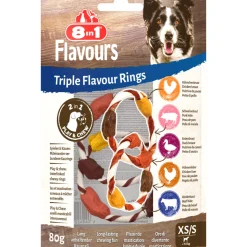8in1 Triple Flavour Rings XS/S 80 gr