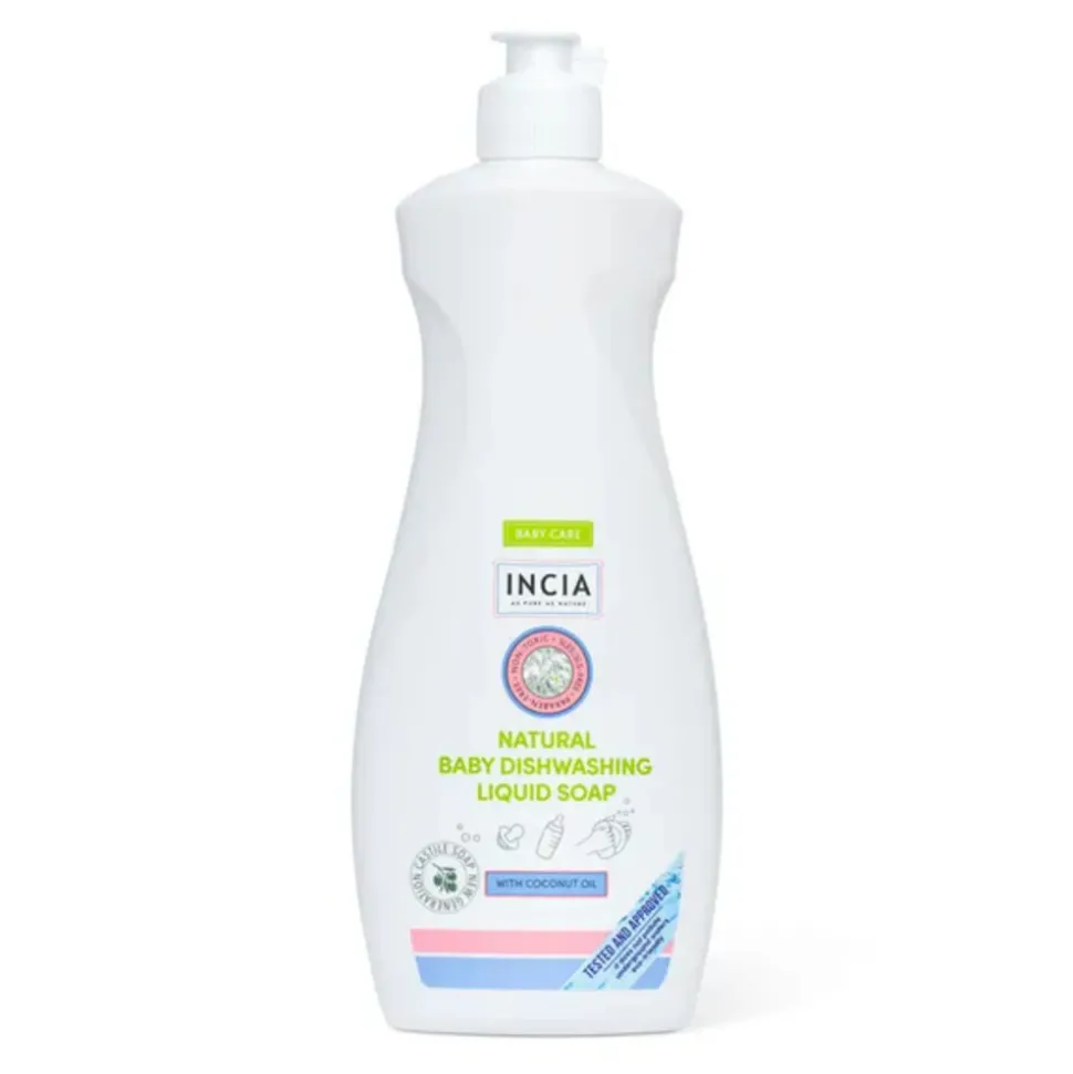 INCIA 100% Natuurlijke Afwasmiddel Vloeibaar Baby 500 ml