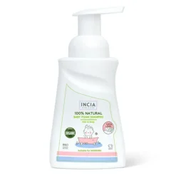 INCIA 100% Natuurlijke Baby Shampoo Schuim Hair & Body 200 ml