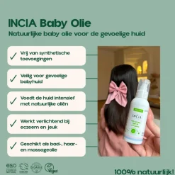 INCIA 100% Natuurlijke Babyolie 110 ml