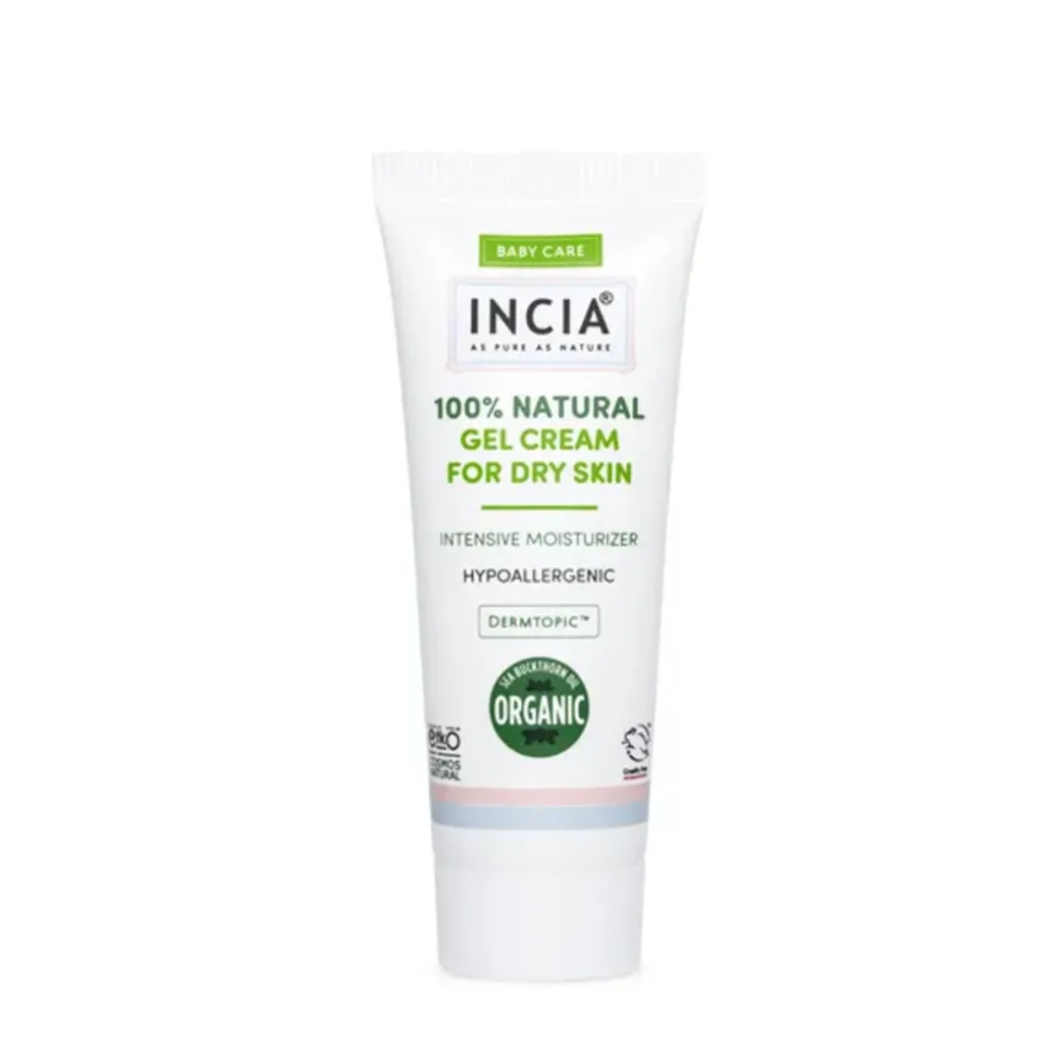 INCIA 100% Natuurlijke Gelcrème Droge Huid 60 ml