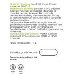 Intoleran Fructase 36 capsules