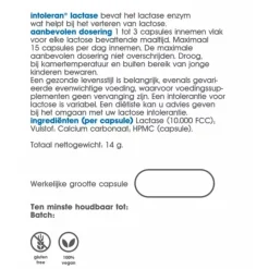 Intoleran Lactase 10.000 36 capsules