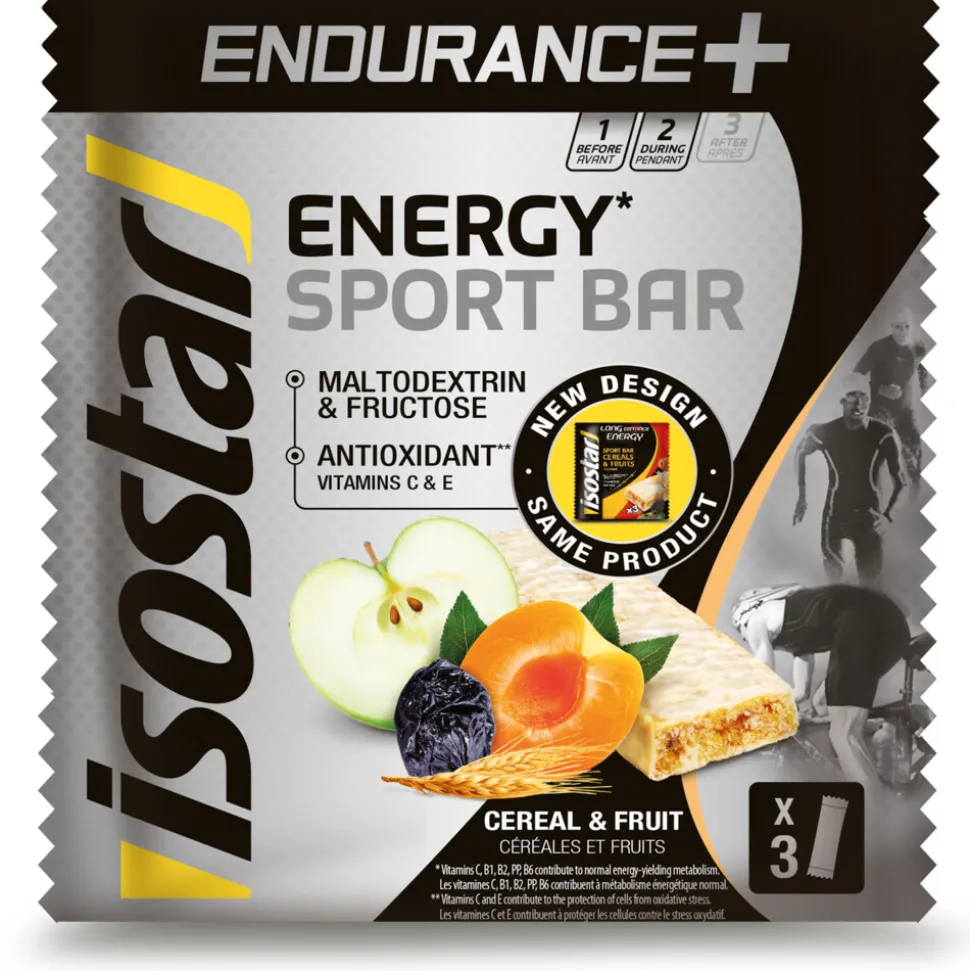 Isostar Endurance + Energy Sportreep Fruit 3 x 40 gr