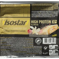 Isostar High Protein 30 Vanilla Cranberry 55 gr