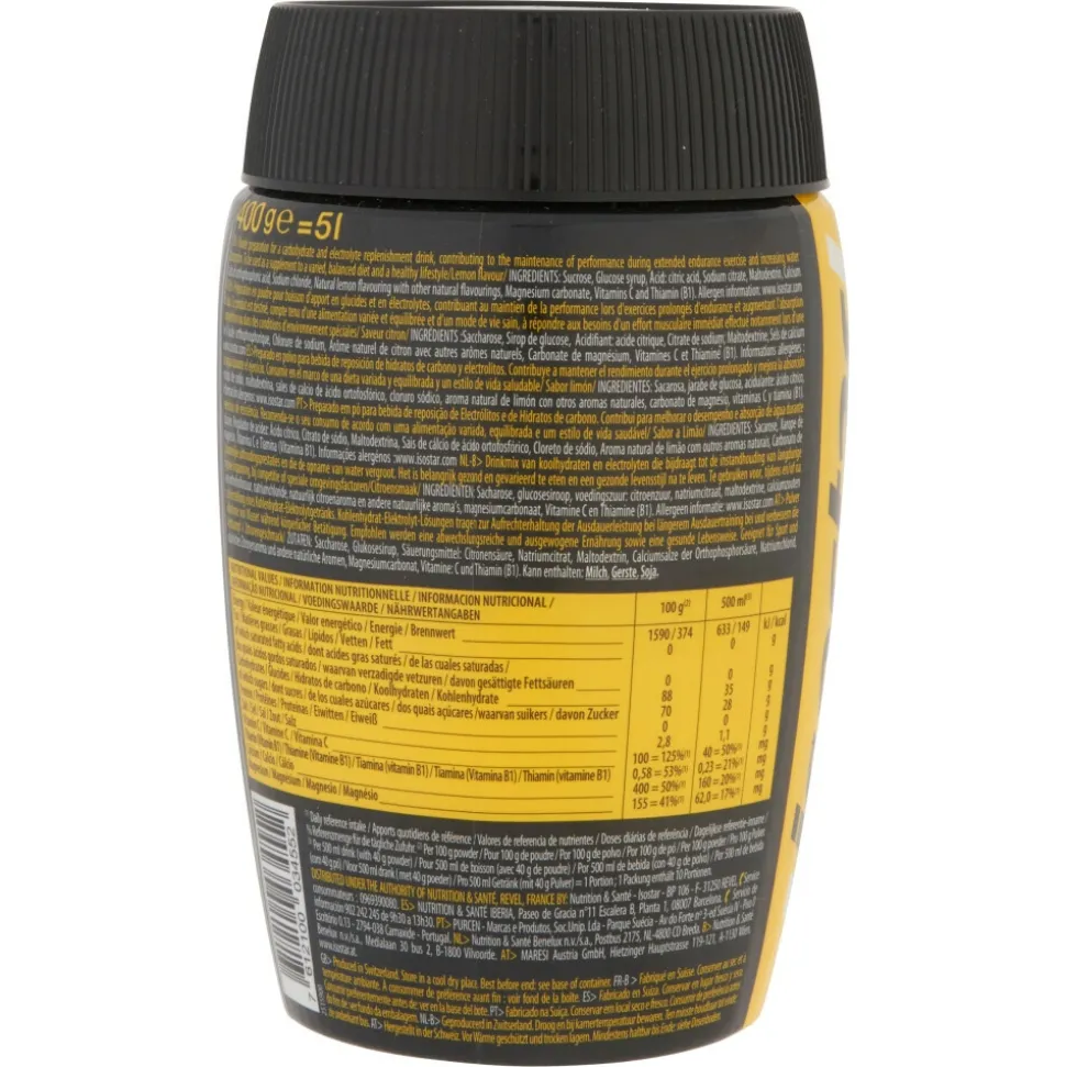 Isostar Hydrate & Perform Lemon 400 gr