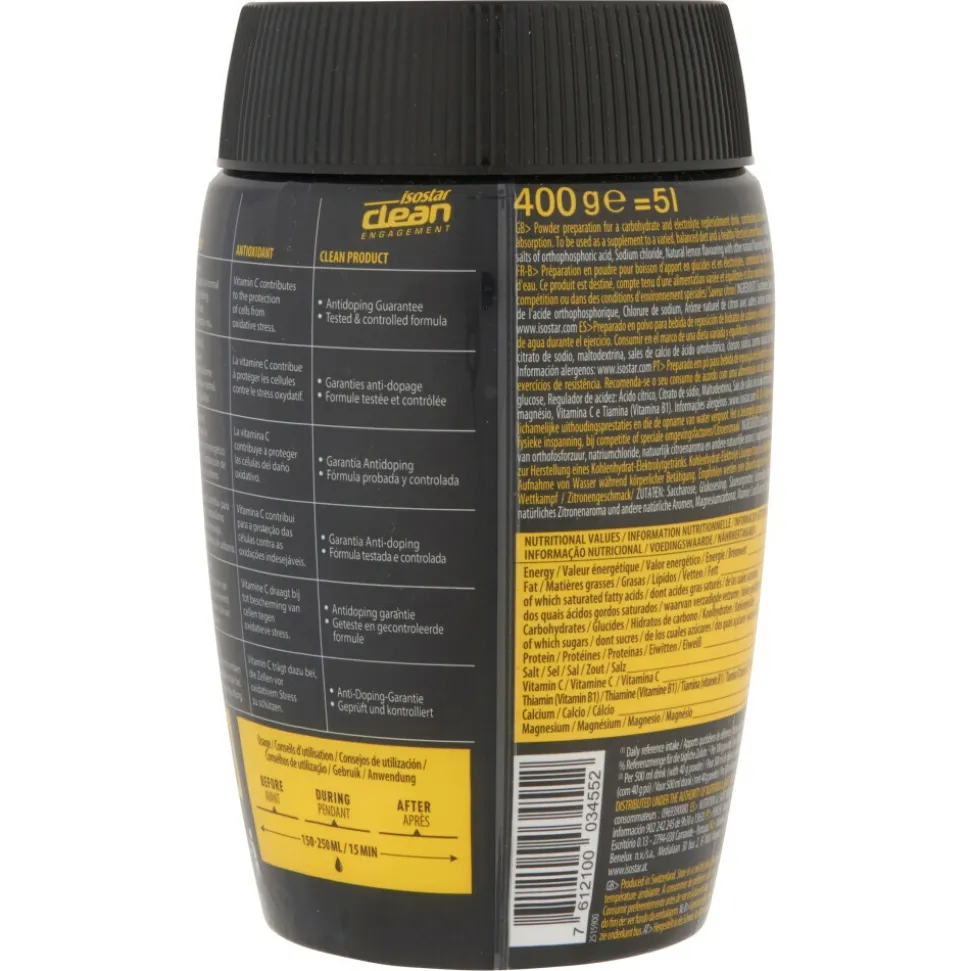 Isostar Hydrate & Perform Lemon 400 gr