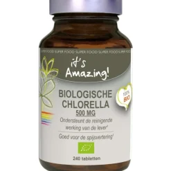 It's Amazing Biologische Chlorella 500 mg 240 tabletten