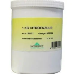 Jacob Hooy Citroenzuur Meelkristal 1 kg