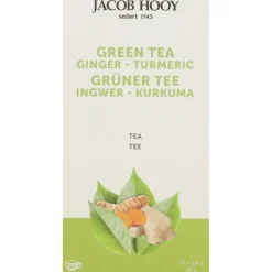 Jacob Hooy Groene Thee Gember - Curcuma 20 stuks