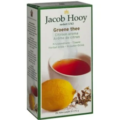 Jacob Hooy Groene Thee Met Lemon 20 stuks