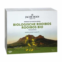 Jacob Hooy Rooibos Zakjes 80 stuks