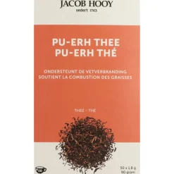 Jacob Hooy Thee Pu Erht 50 stuks