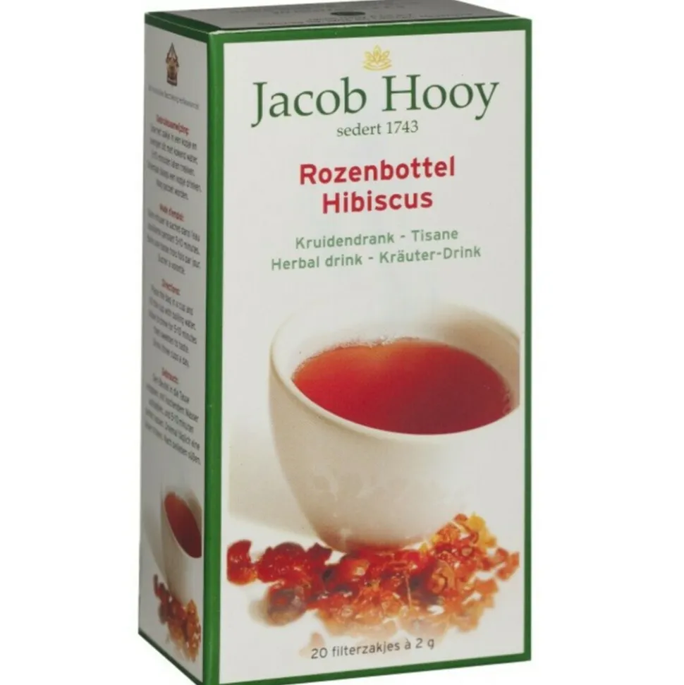 Jacob Hooy Thee Rozenbottel 20 stuks