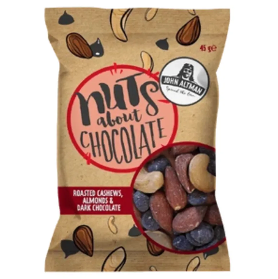John Altman Noten Mix & Chocolade Druppels 45 gr