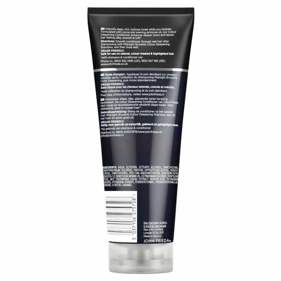 John Frieda Midnight Brunette Colour Deepening Conditioner 250 ml