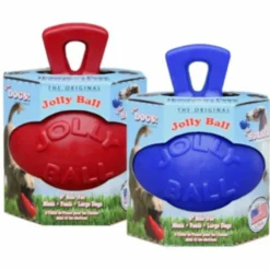 Jolly Pets Ball Hond en Paard Blauw 20 cm