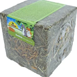 JR Farm Hooiblok met Meelwormen 125 gr