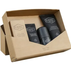 Kaerel Geschenkset Gezichtscrème 75 ml + Scheercrème 100 ml + Shampoo & Douchegel 200 ml + Deodorant 75 ml 1 set