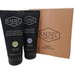 Kaerel Shaving Set Scheercréme 100 ml + After Shave Balsem 100 ml 1 set
