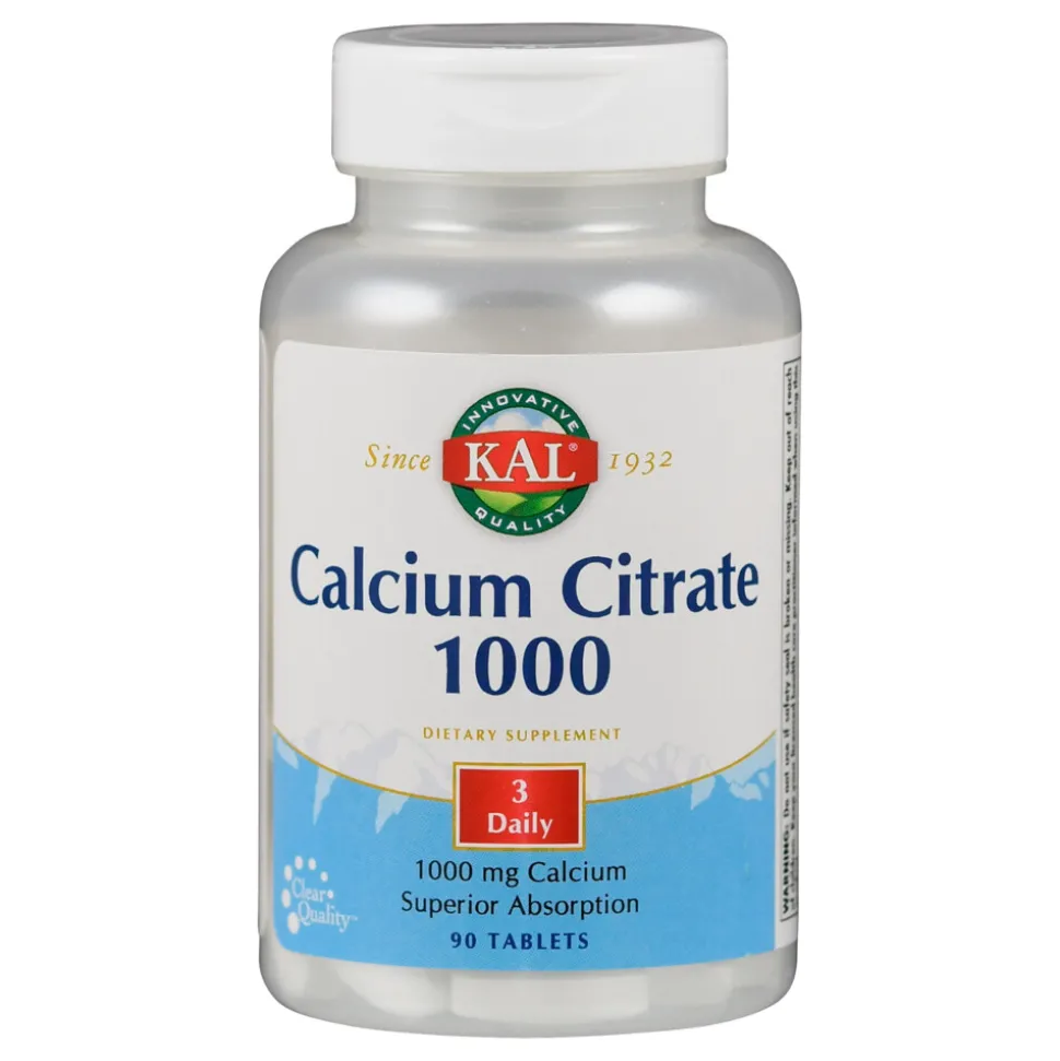 KAL Calcium Citraat 1000mg 90 tabletten