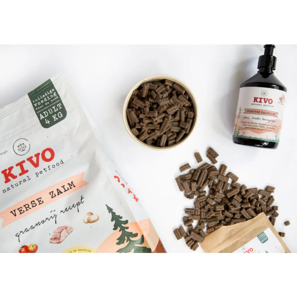 Kivo Verse Zalm Graanvrij 4 kg