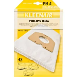 Kleenair Stofzuigerzakken Philips Oslo Ph-4 4 stuks