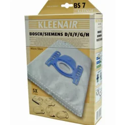Kleenair Stofzuigerzakken Bosch en Siemens Bs-7 5 stuks