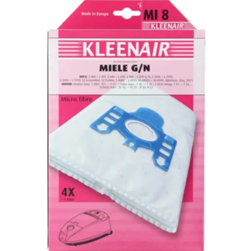 Kleenair Stofzuigerzakken Miele Mi-8 4 stuks