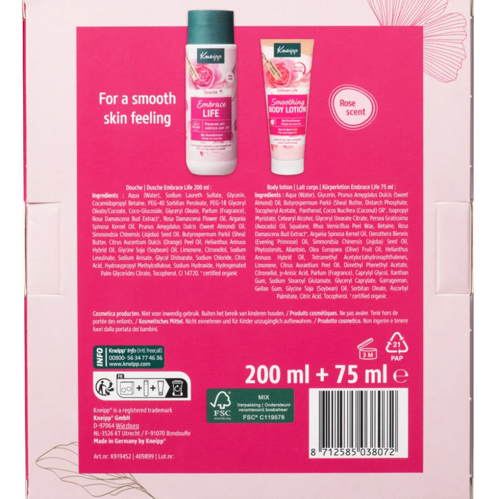 Kneipp Geschenkset Embrace Life Moments 1 set
