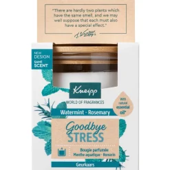 Kneipp Geurkaars Goodbye Stress - Watermint en Rosemary