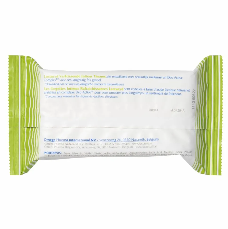 Lactacyd Tissues Verfrissend 15 stuks
