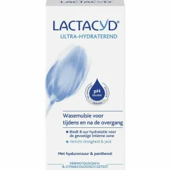Lactacyd Wasemulsie Ultra Hydraterend Bij Overgang 200 ml