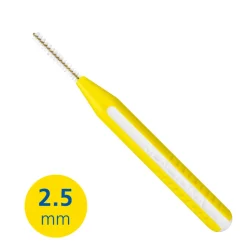 Lactona EasyGrip Ragers Recht XX-Small 2,5mm Geel 5 stuks