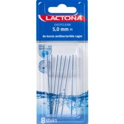 Lactona Ragers Easyclean M Blauw Cilindrisch 5.0 mm 8 stuks