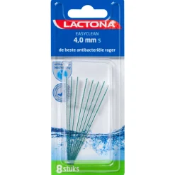 Lactona Ragers Easyclean S Groen Cilindrisch 4.0 mm 8 stuks