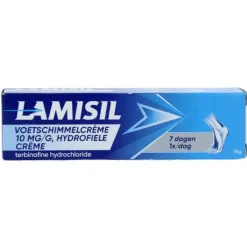 Lamisil Voetschimmelcrème Terbinafinehydrochloride 10 mg/g 15 gr