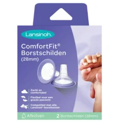 Lansinoh ComfortFit Borstschilden 28 mm 2 stuks