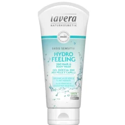 Lavera Basis Sensitiv Douchegel 2in1 Hydraterend Gevoel 200 ml