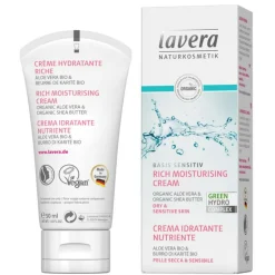Lavera Basis Sensitiv Rijke Hydraterende Crème 50 ml